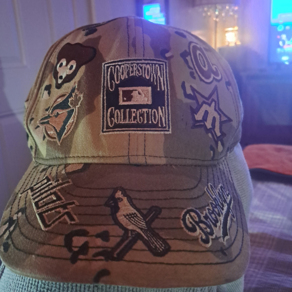New Era Tan Embroidered Cap